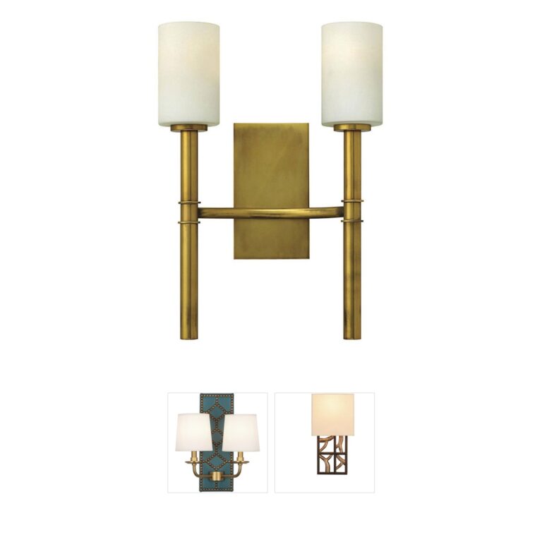 Hinkley Margeaux Vintage Brass Wall Sconce