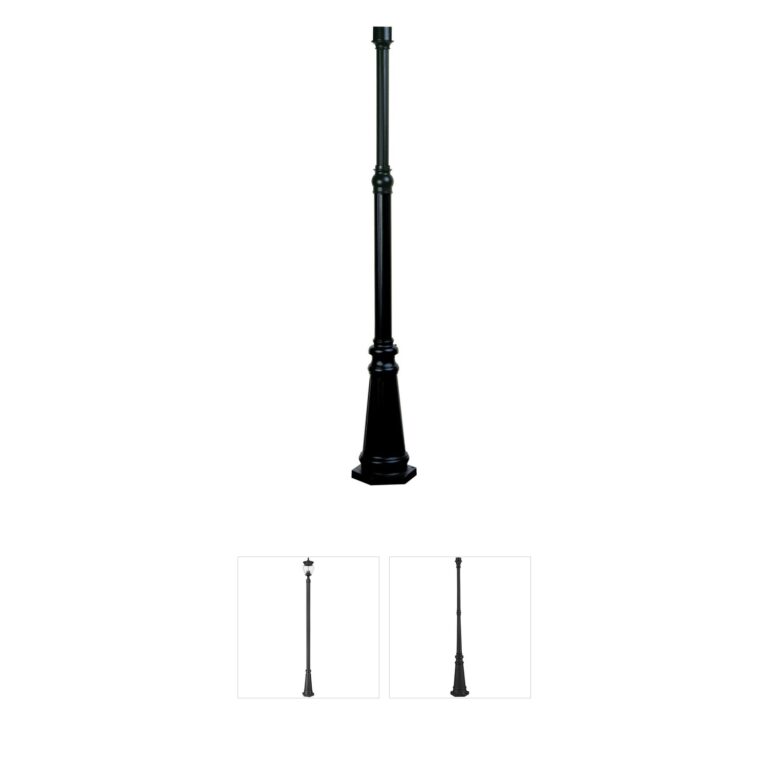Artcraft Lighting Classico Rust Finish Metal Outdoor Post Light