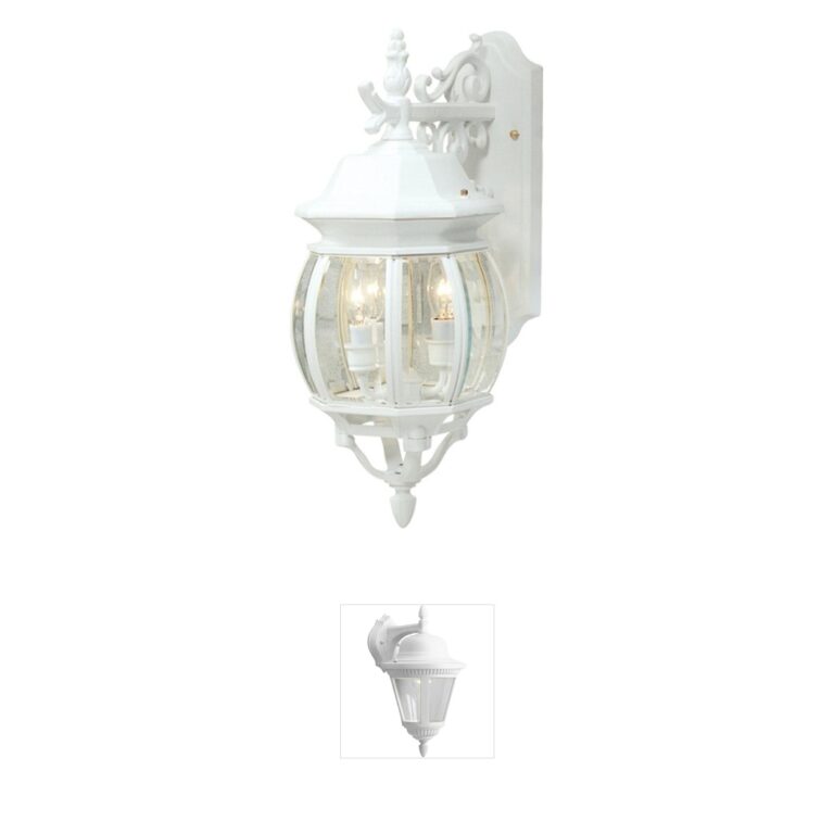 Artcraft Classico 3-Light Rust Cast Aluminum Outdoor Wall Light
