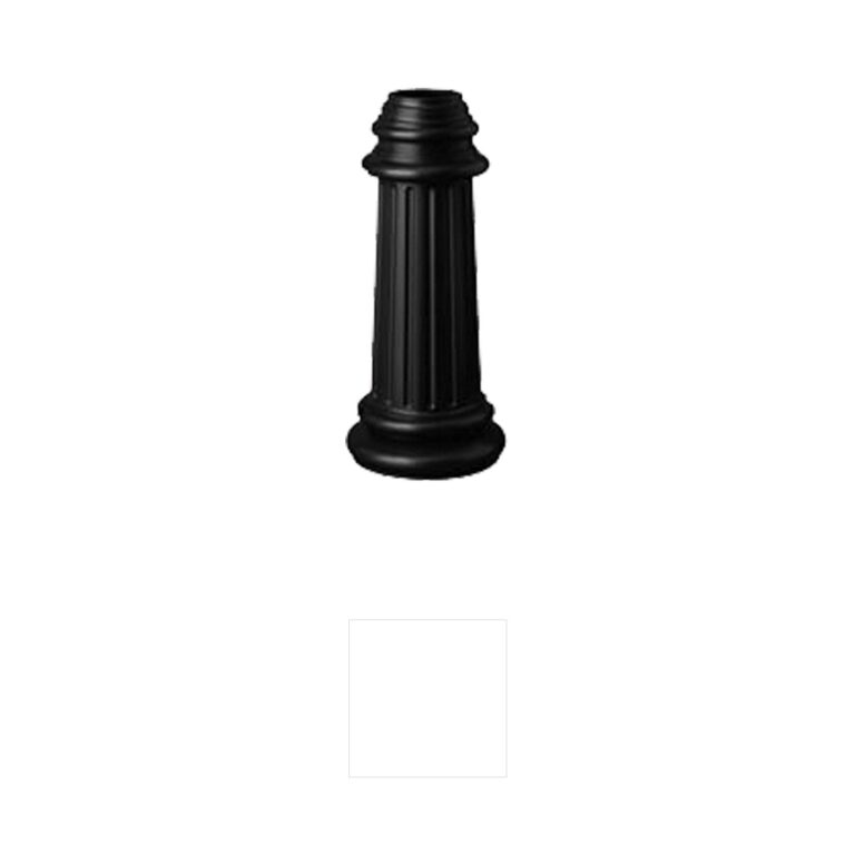 Maxim Lighting Outdoor Essentials - 200x Black Aluminum Post Wrap