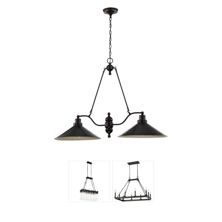 Nuvo Lighting Bridgeview Mission Dust Bronze Island Light