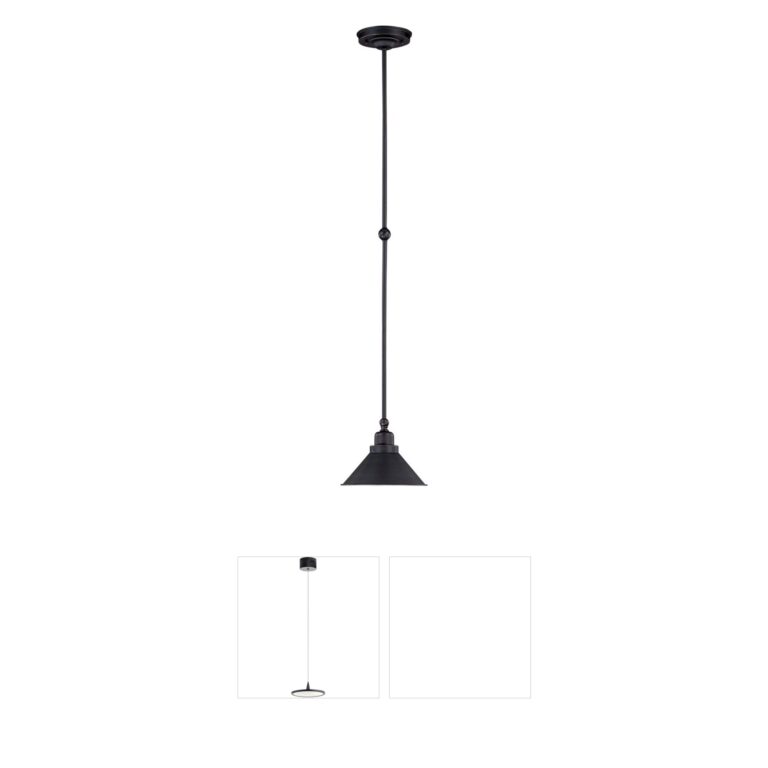 Nuvo Lighting Bridgeview Mission Dust Bronze Mini Pendant
