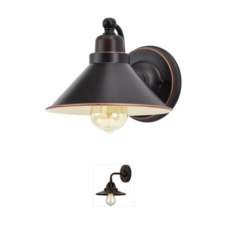 Nuvo Lighting Bridgeview Mission Dust Bronze Sconce