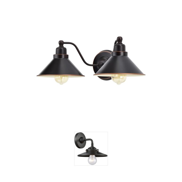 Nuvo Bridgeview Mission Dust Bronze Wall Sconce
