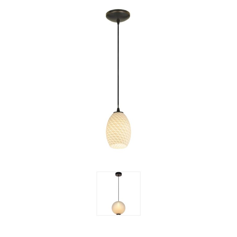 Access Lighting Brandy FireBird 6" Oil Rubbed Bronze Pendant