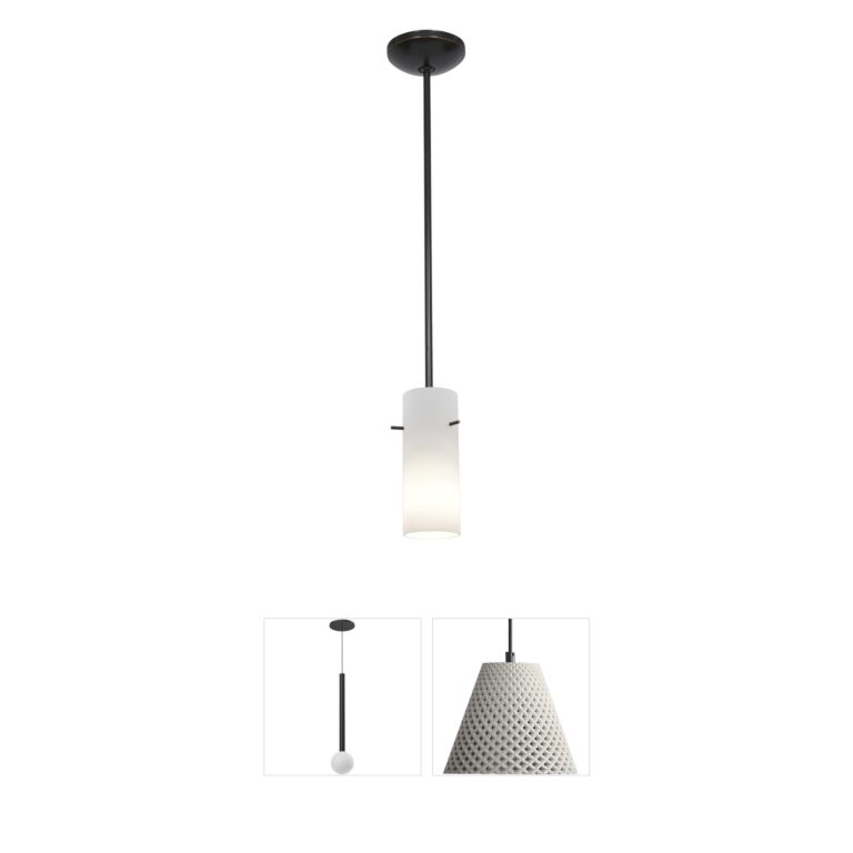 Access Lighting Cylinder Collection Oil Rubbed Bronze Pendant