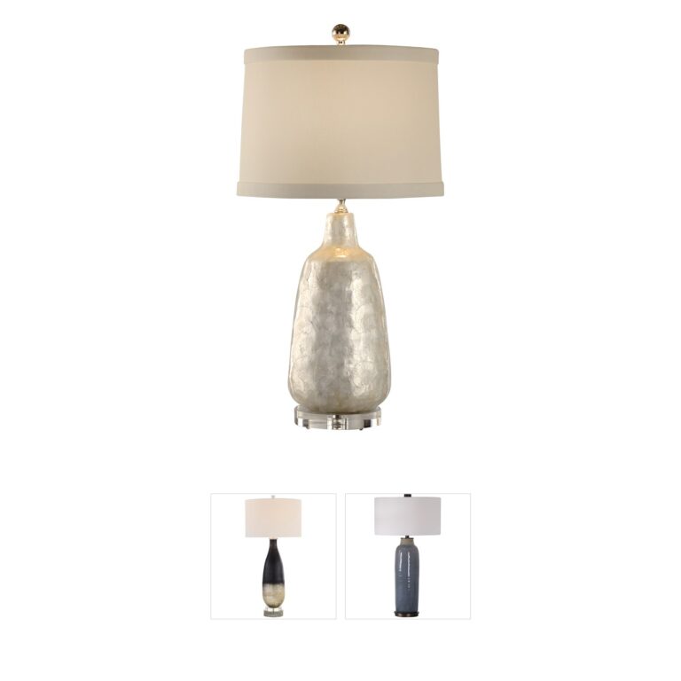 Wildwood Waterfront Natural Capiz Shell Table Lamp