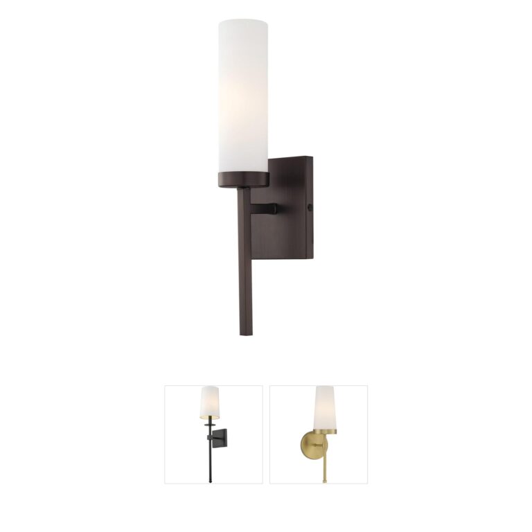 Minka-Lavery Compositions Copper Bronze Patina Wall Sconce