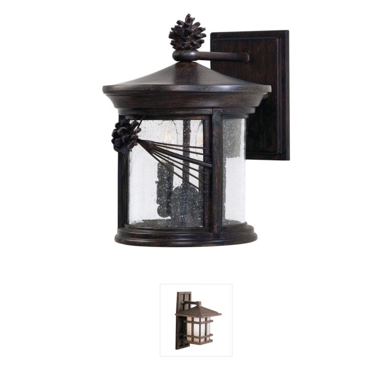 Minka-Lavery Abbey Lane Iron Oxide Outdoor Wall Light