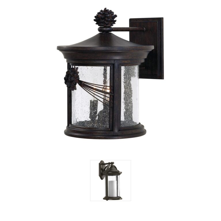 Minka-Lavery Abbey Lane Iron Oxide Outdoor Wall Light