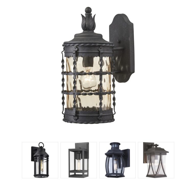 Minka-Lavery Mallorca Spanish Iron Outdoor Wall Light