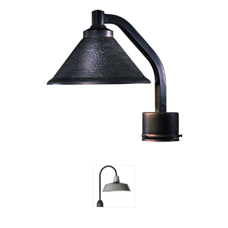 Minka-Lavery Kirkham 1-Light Aspen Bronze Outdoor Post Mount