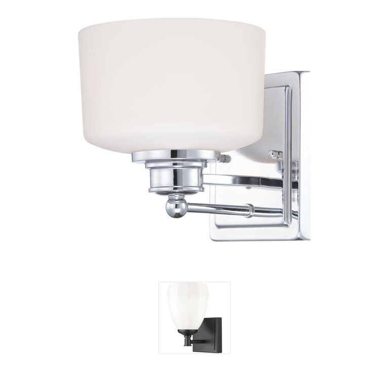 Nuvo Lighting Soho Collection Polished Chrome Vanity Light