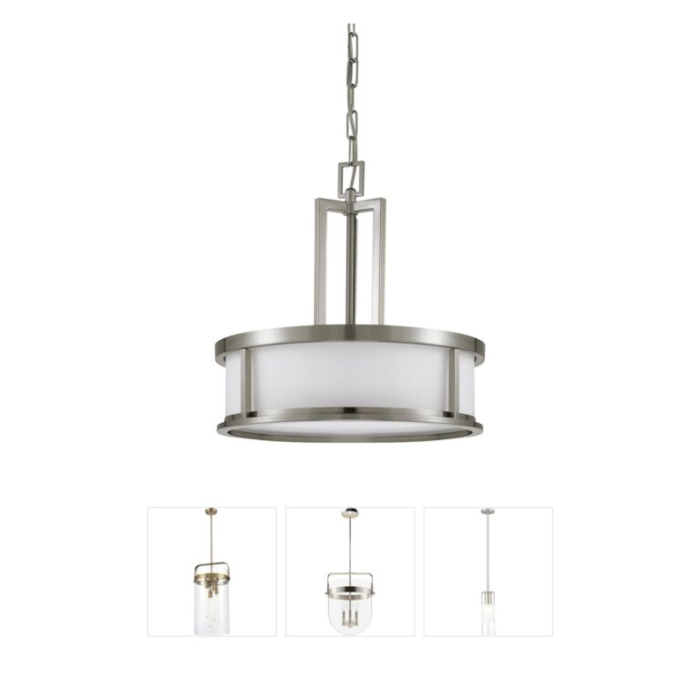 Nuvo Lighting Odeon Brushed Nickel Pendant