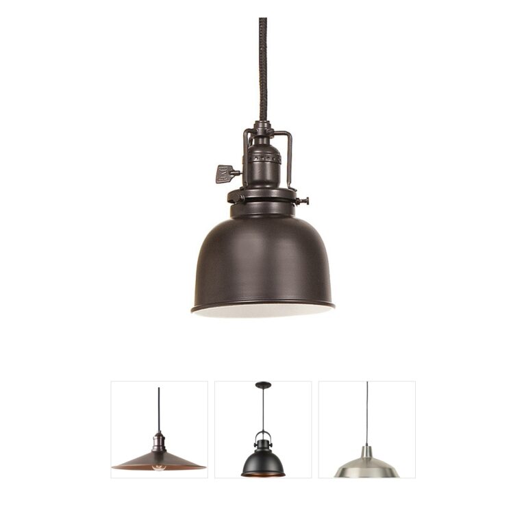 JVI Designs Union Square Oil Rubbed Bronze Industrial Pendant