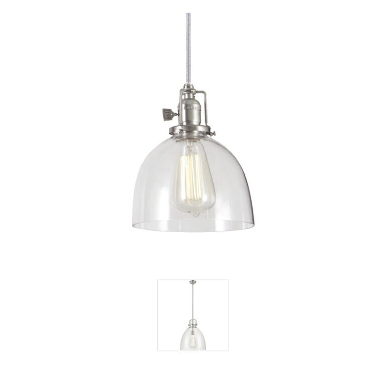 JVI Designs Union Square Clear Glass Pendant