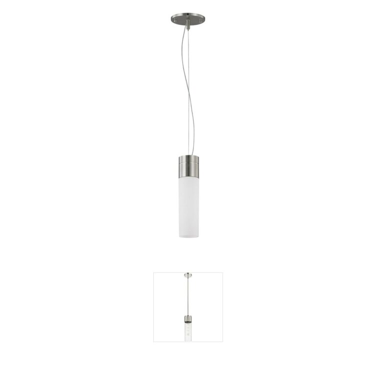 Nuvo Lighting Link Brushed Nickel Steel Pendant