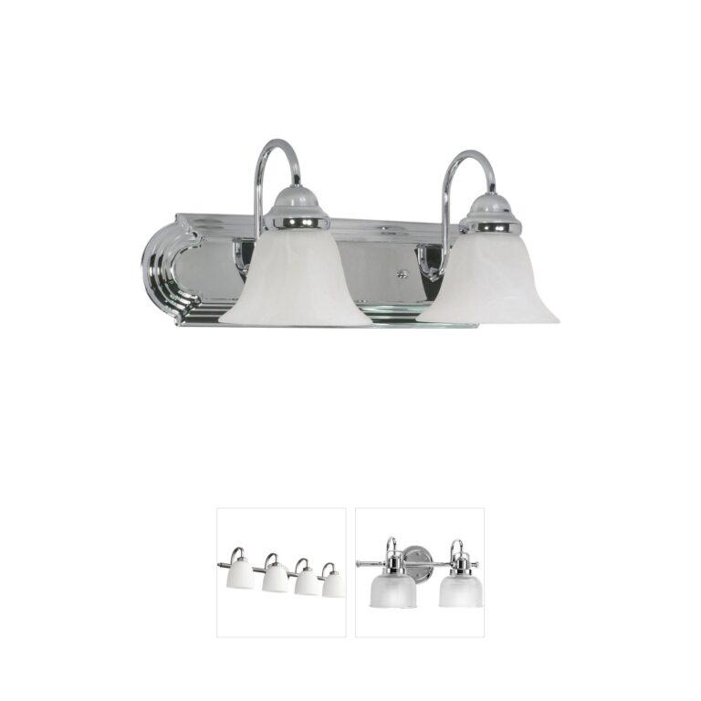 Nuvo Ballerina Collection Polished Chrome Vanity Light