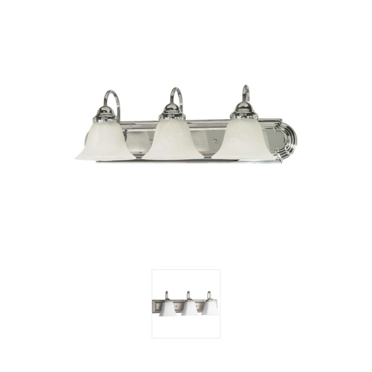 Nuvo Lighting Ballerina Collection Polished Chrome Vanity Light