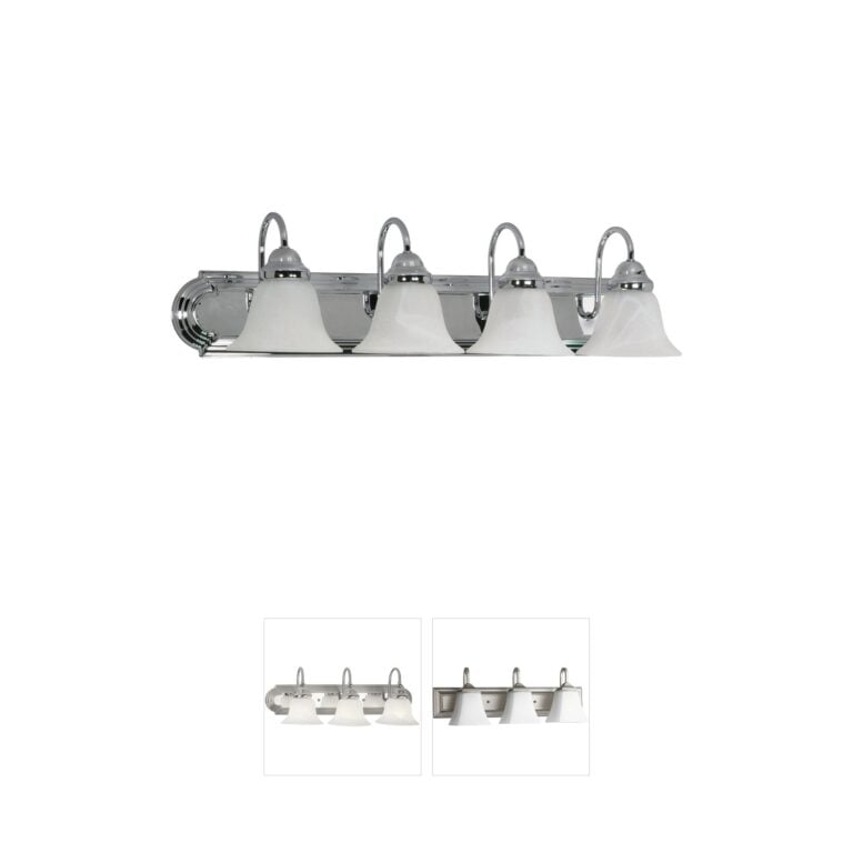 Nuvo Lighting Ballerina Collection Polished Chrome Vanity Light