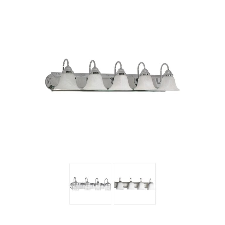 Nuvo Lighting Ballerina Collection Polished Chrome Vanity Light