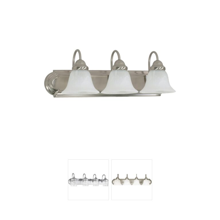 Nuvo Lighting Ballerina Collection Brushed Nickel Vanity Light