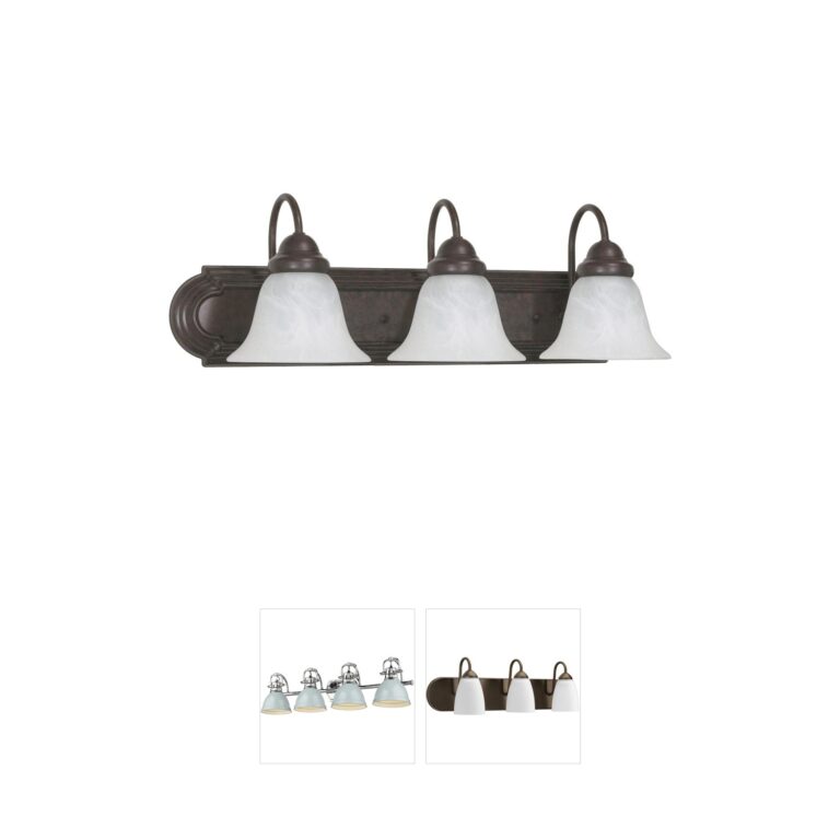 Nuvo Lighting Ballerina Collection Old Bronze Vanity Light