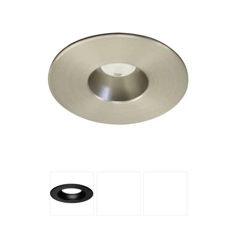 WAC Lighting LEDme Brushed Nickel Recessed Task Light