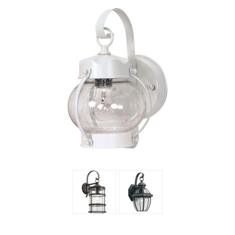 Nuvo Lighting Brentwood Aluminum Outdoor Wall Lantern