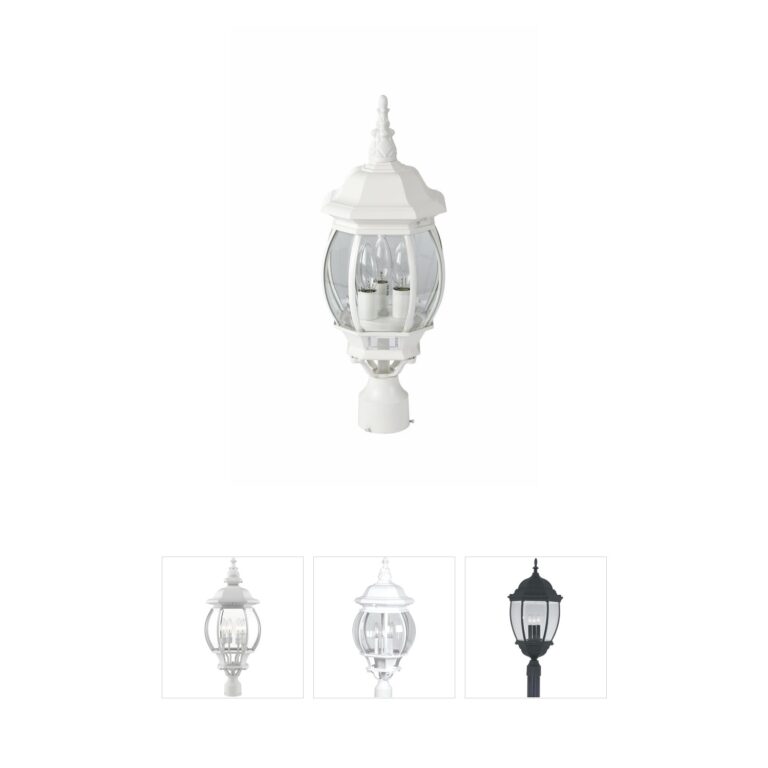 Nuvo Central Park Aluminum Post Light