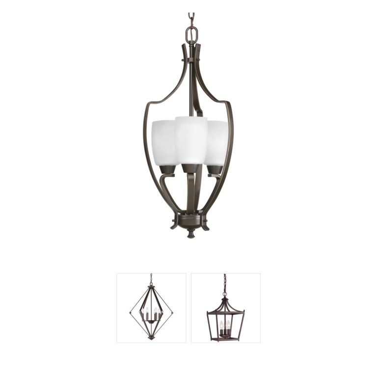 Progress Lighting Wisten Collection Antique Bronze Foyer Pendant