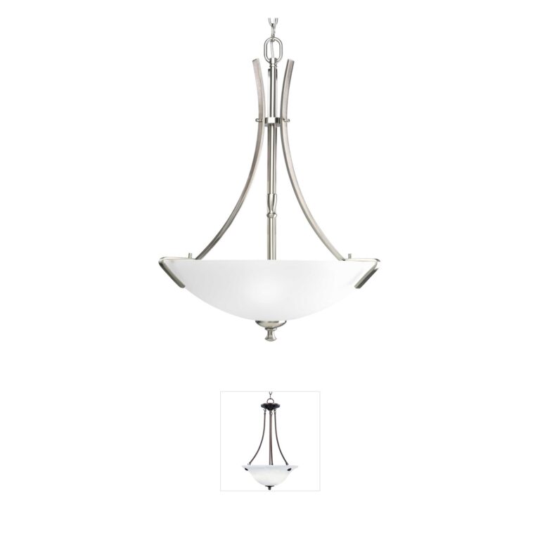 Progress Lighting Wisten Brushed Nickel Steel Foyer Pendant