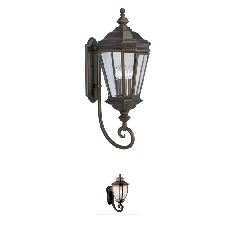 Progress Crawford Collection Oil Rubbed Bronze Outdoor Wall Lantern