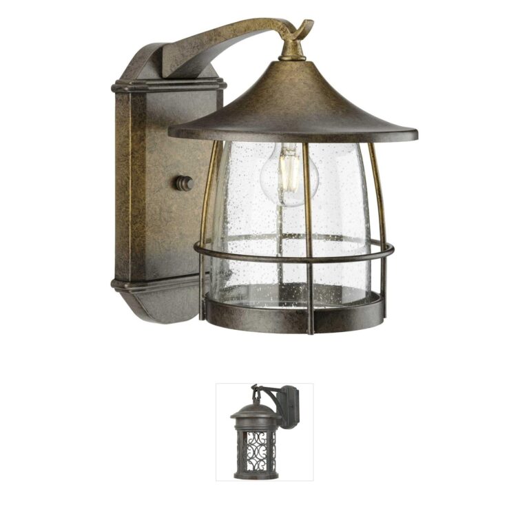 Progress Prairie Collection Burnished Chestnut Outdoor Wall Lantern
