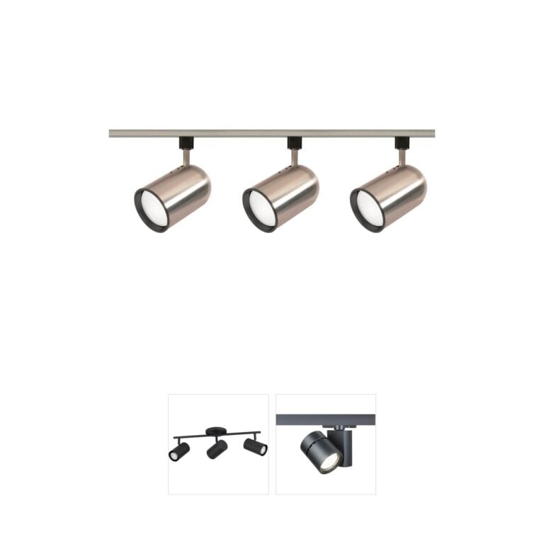 Nuvo Lighting Brentwood Brushed Nickel Track Light