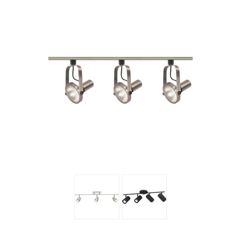 Nuvo Lighting Brentwood Brushed Nickel Track Lighting