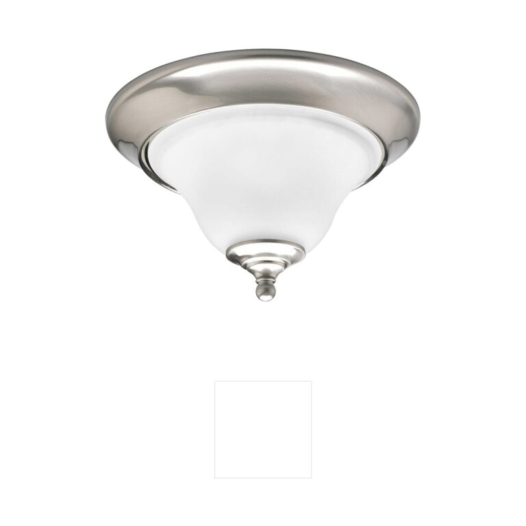 Progress Trinity Collection Brushed Nickel Flush Mount