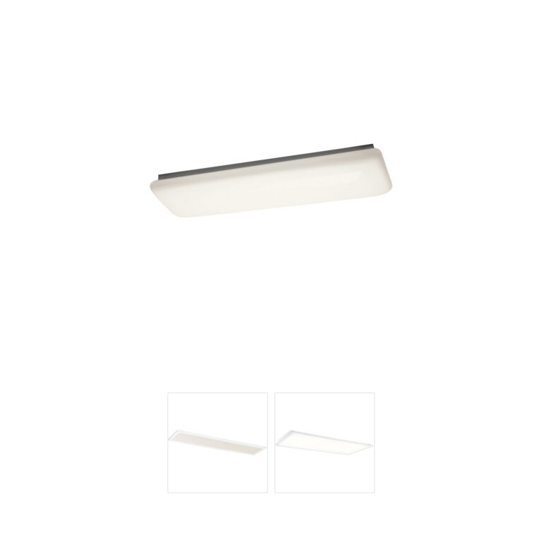 Kichler Independence White Steel Flush Mount
