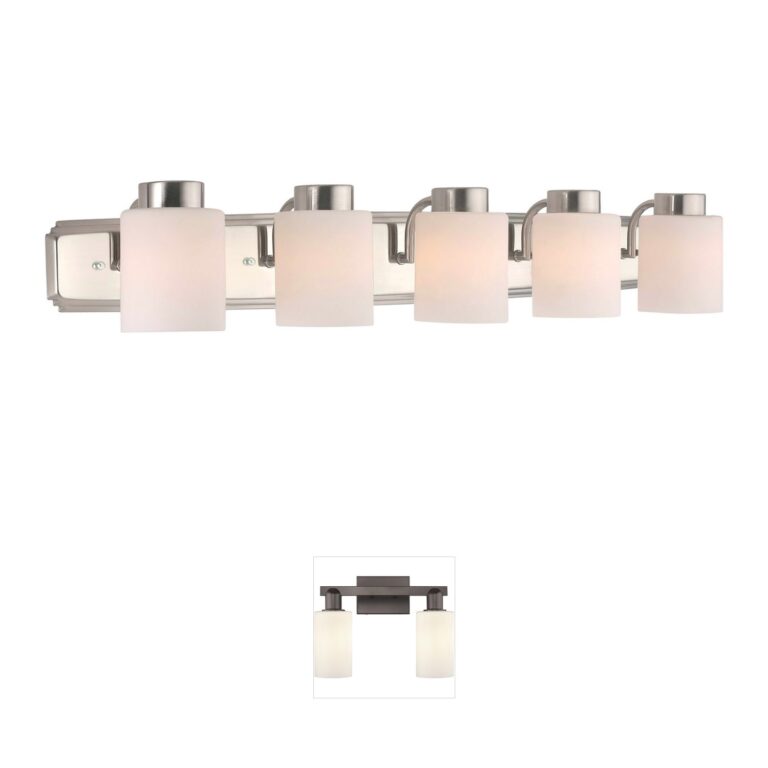 Dolan Designs Westport Satin Nickel 5-Light Vanity