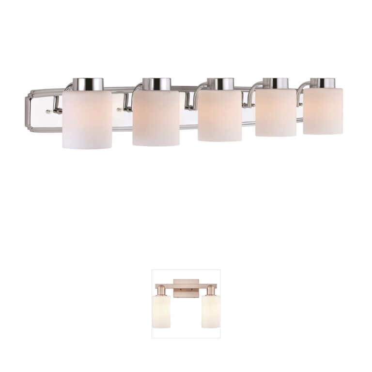 Dolan Designs Westport Chrome 5-Light Vanity Light