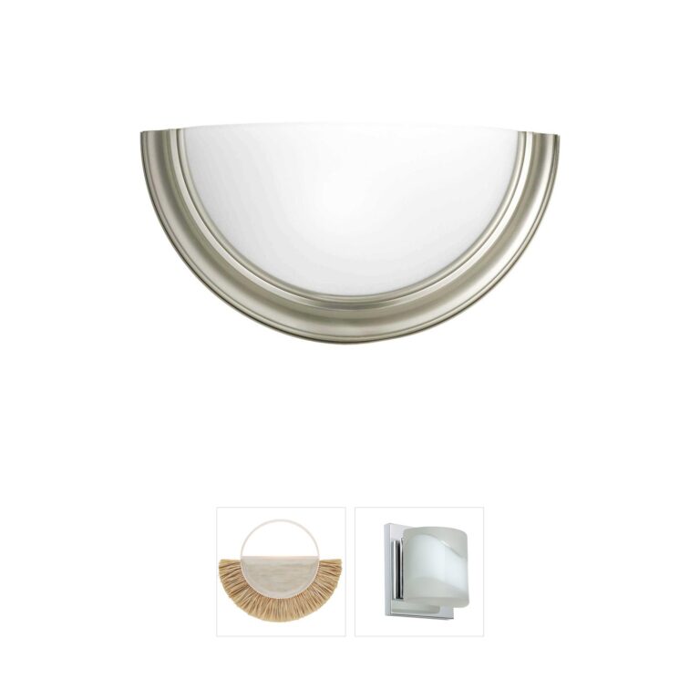 Progress Eclipse Brushed Nickel Wall Sconce