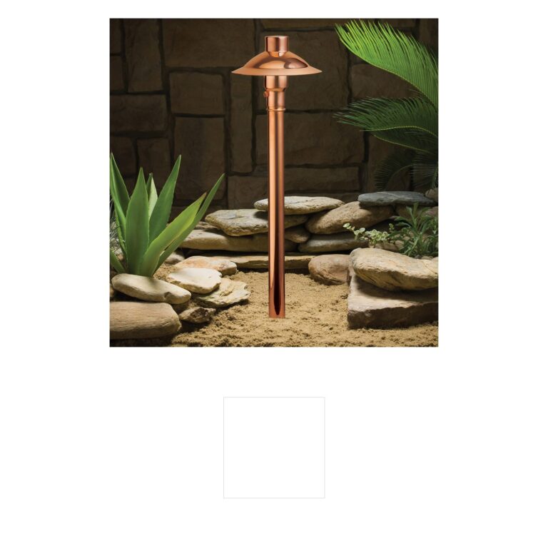 Kichler Copper Collection 21.5-Inch Copper Landscape Path Light