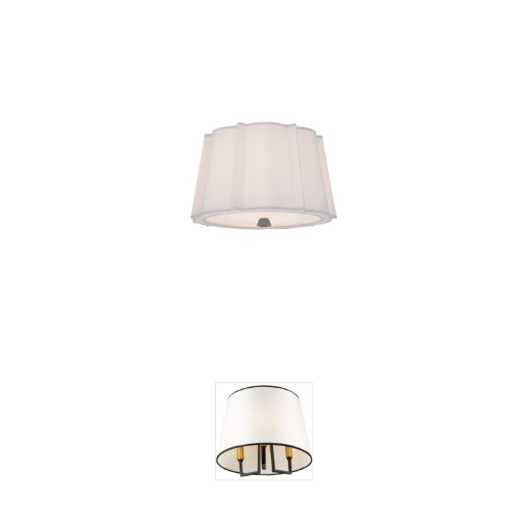 Hudson Valley Humphrey 17" Polished Nickel Semi-Flush Mount