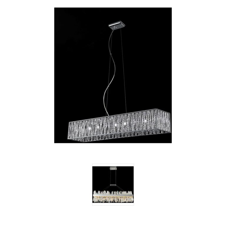 Z-Lite Terra Chrome 9-Light Island Chandelier