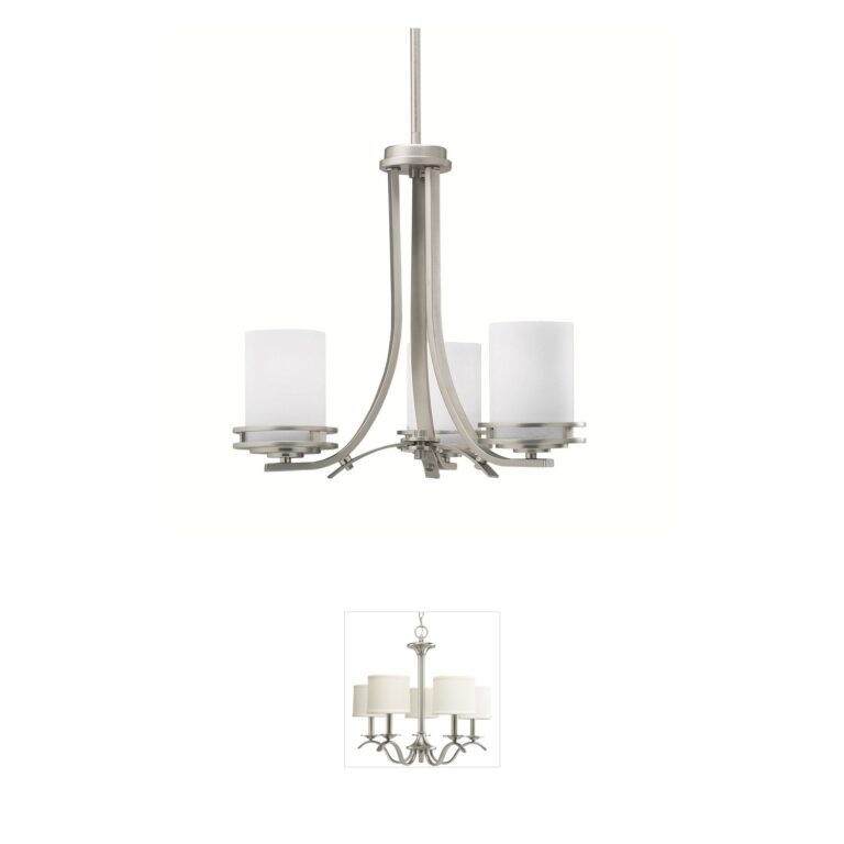 Kichler Hendrik Brushed Nickel 3-Light Chandelier