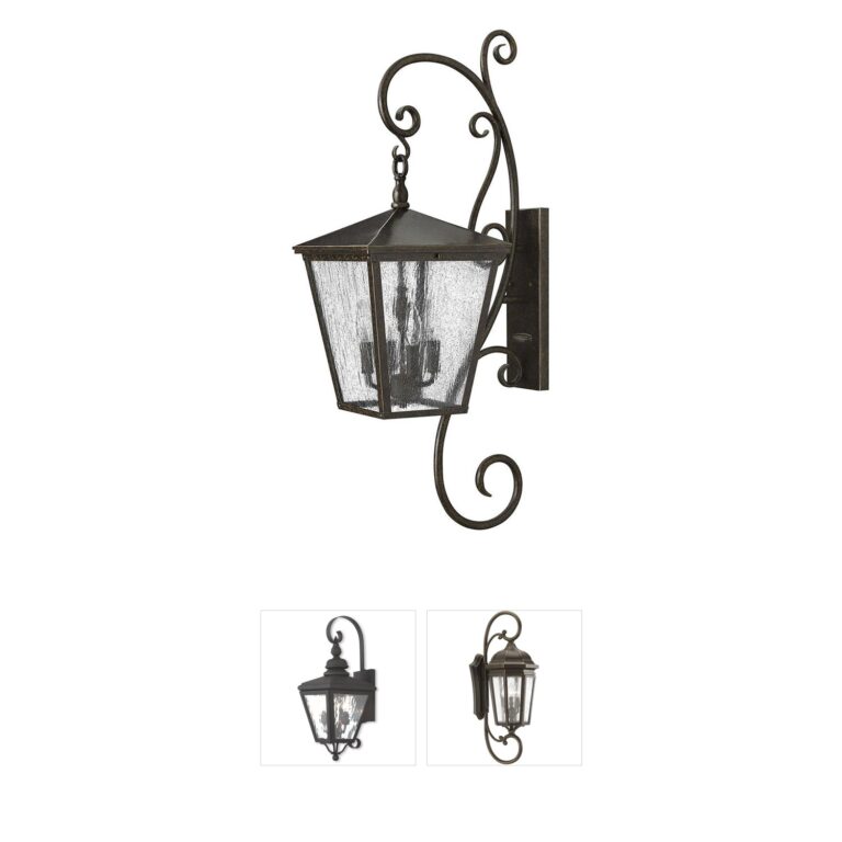 Hinkley Heritage Trellis Regency Bronze Outdoor Wall Lantern