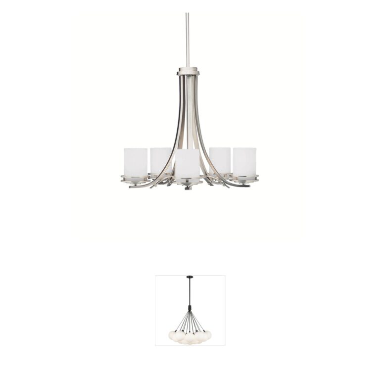 Kichler Hendrik Brushed Nickel 5-Light Chandelier