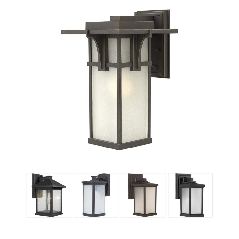 Hinkley Manhattan Collection Oil Rubbed Bronze Outdoor Wall Light