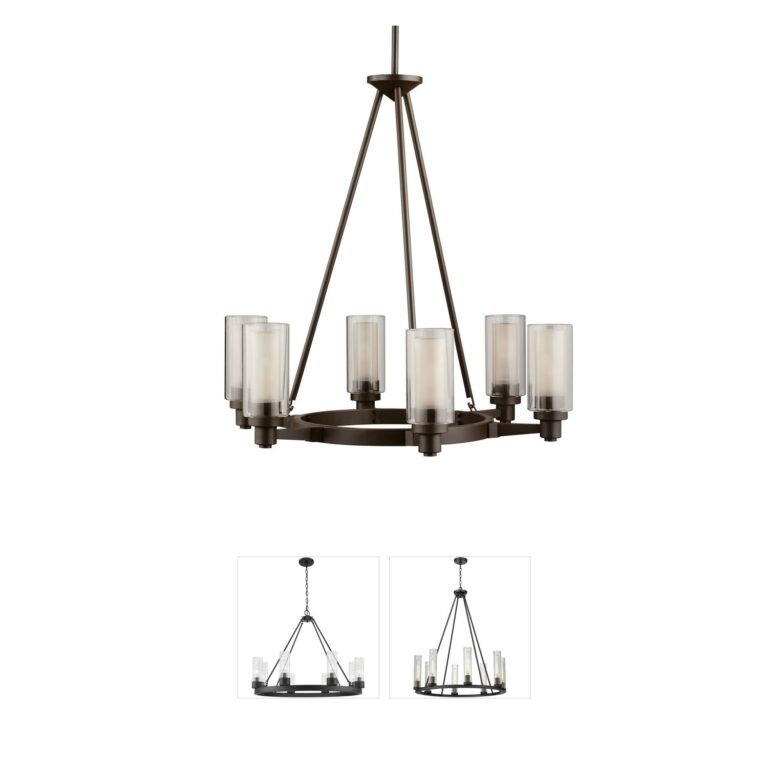 Kichler Circolo Olde Bronze Steel Chandelier