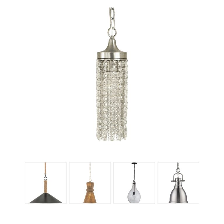 Framburg Penelope Brushed Nickel Pendant